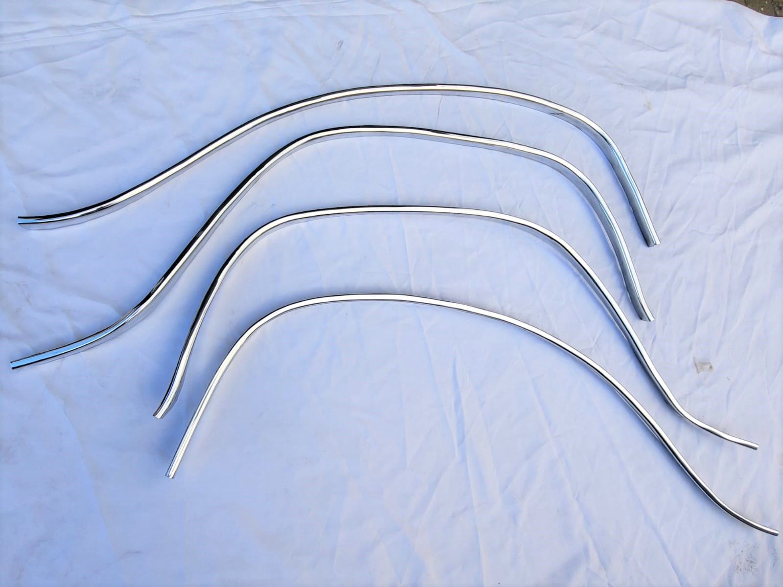 Frisos Vão De Rodas Contorno Para Lamas C10 C 10 Chevrolet